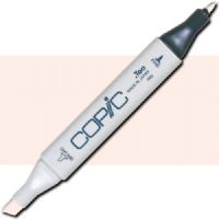 Copic R00-C Original, Pinkish White Marker; Copic markers are fast drying, double-ended markers; They are refillable, permanent, non-toxic, and the alcohol-based ink dries fast and acid-free; Their outstanding performance and versatility have made Copic markers the choice of professional designers and papercrafters worldwide; Dimensions 5.75" x 3.75" x 0.32"; Weight 0.5 lbs; EAN 4511338001141 (COPICR00C COPIC R00-C ORIGINAL PINKISH WHITE MARKER ALVIN) 