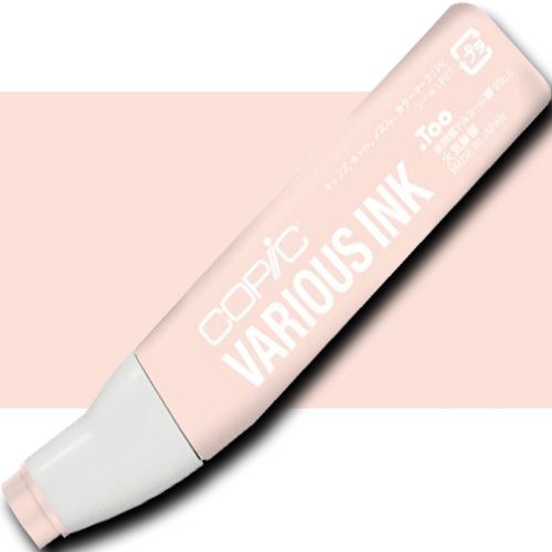 Copic R01-V Various, Pinkish Vanilla Ink; Copic markers are fast drying, double-ended markers; They are refillable, permanent, non-toxic, and the alcohol-based ink dries fast and acid-free; Their outstanding performance and versatility have made Copic markers the choice of professional designers and papercrafters worldwide; Dimensions 4.75
