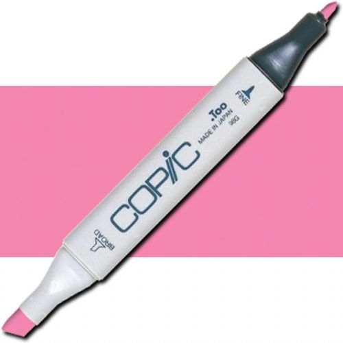 Copic RV06-C Original, Cerise Marker; Copic markers are fast drying, double-ended markers; They are refillable, permanent, non-toxic, and the alcohol-based ink dries fast and acid-free; Their outstanding performance and versatility have made Copic markers the choice of professional designers and papercrafters worldwide; Dimensions 5.75