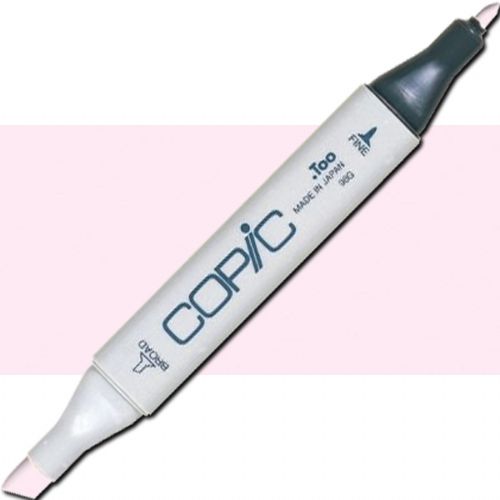Copic RV10-C Original, Pale Pink Marker; Copic markers are fast drying, double-ended markers; They are refillable, permanent, non-toxic, and the alcohol-based ink dries fast and acid-free; Their outstanding performance and versatility have made Copic markers the choice of professional designers and papercrafters worldwide; Dimensions 5.75