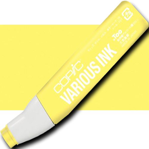 Copic Y06-V Various, Yellow Ink; Copic markers are fast drying, double-ended markers; They are refillable, permanent, non-toxic, and the alcohol-based ink dries fast and acid-free; Their outstanding performance and versatility have made Copic markers the choice of professional designers and papercrafters worldwide; Dimensions 4.75