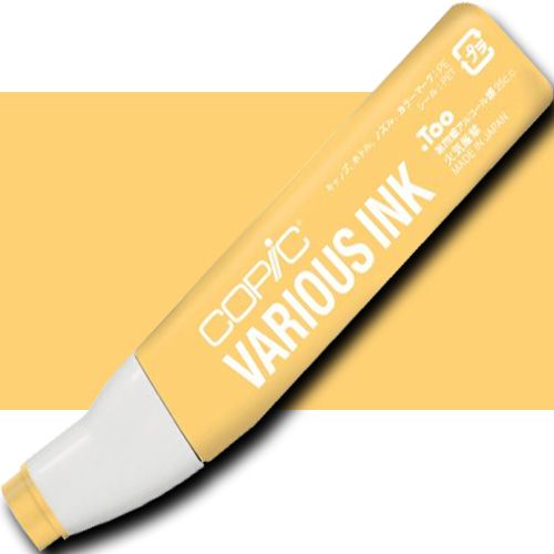 Copic Y38-V Various, Honey Ink; Copic markers are fast drying, double-ended markers; They are refillable, permanent, non-toxic, and the alcohol-based ink dries fast and acid-free; Their outstanding performance and versatility have made Copic markers the choice of professional designers and papercrafters worldwide; Dimensions 4.75