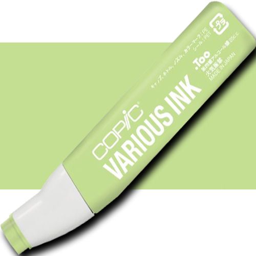 Copic YG06-V Various, Yellowish Green Ink; Copic markers are fast drying, double-ended markers; They are refillable, permanent, non-toxic, and the alcohol-based ink dries fast and acid-free; Their outstanding performance and versatility have made Copic markers the choice of professional designers and papercrafters worldwide; Dimensions 4.75