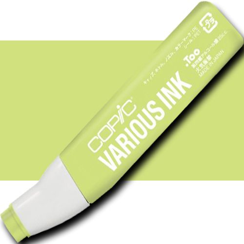Copic YG25-V Various, Celadon Green Ink; Copic markers are fast drying, double-ended markers; They are refillable, permanent, non-toxic, and the alcohol-based ink dries fast and acid-free; Their outstanding performance and versatility have made Copic markers the choice of professional designers and papercrafters worldwide; Dimensions 4.75