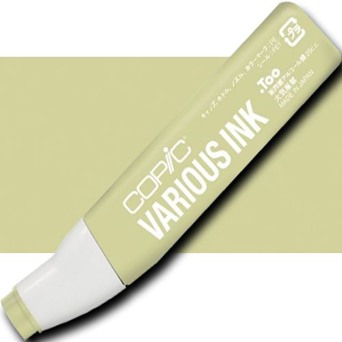 Copic YG93-V Various, Grayish Yellow Ink; Copic markers are fast drying, double-ended markers; They are refillable, permanent, non-toxic, and the alcohol-based ink dries fast and acid-free; Their outstanding performance and versatility have made Copic markers the choice of professional designers and papercrafters worldwide; Dimensions 4.75