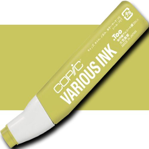Copic YG95-V Various, Pale Olive Ink; Copic markers are fast drying, double-ended markers; They are refillable, permanent, non-toxic, and the alcohol-based ink dries fast and acid-free; Their outstanding performance and versatility have made Copic markers the choice of professional designers and papercrafters worldwide; Dimensions 4.75
