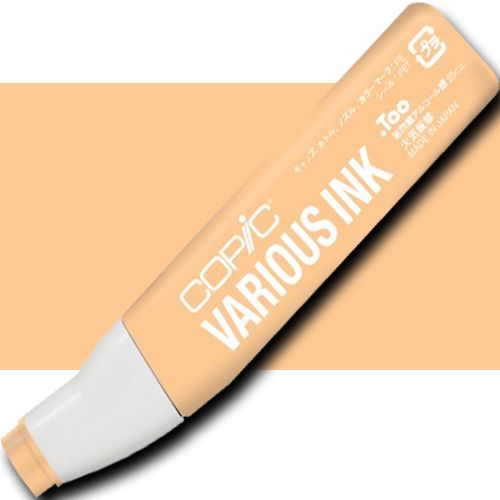 Copic YR02-V Various, Light Orange Ink; Copic markers are fast drying, double-ended markers; They are refillable, permanent, non-toxic, and the alcohol-based ink dries fast and acid-free; Their outstanding performance and versatility have made Copic markers the choice of professional designers and papercrafters worldwide; Dimensions 4.75