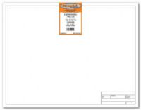 Clearprint CP10221520 Series 1000HTS, 17" x 22" Unprinted Vellum Title Block/Border, 100 Sheets Per Pack; Unprinted vellum with engineer and architect title block/border; Good for pencil or ink; UPC 720362028572 (CLEARPRINTCP10221520 CLEARPRINT CP10221520 CP 10221520 CLEARPRINT CP10221520 CP 10221520 ALVIN) 