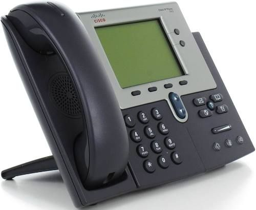 Cisco CP-7942G= Unified 7942G Spare IP Phone; 5-inch (12.5 cm), high-resolution (320 x 222), graphical monochrome 4-bit grayscale display; Wideband Audio; Codec Support; Full-duplex speakerphone with acoustic echo cancellation; Messages Key; Directories Key; Settings Key; Services Key; UPC 882658140389 (CP7942G= CP7942G CP-7942G= CP7942-G=)