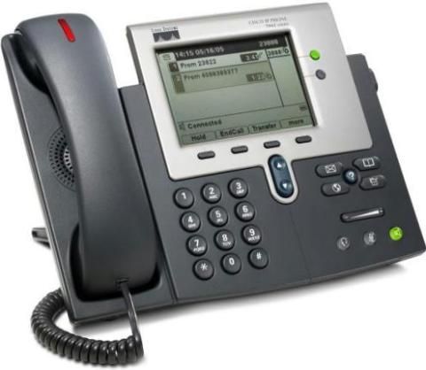 Cisco CP-7960G Refurbished IP Phone VoIP Phone, 2 Key Expansion Module Max Qty, Keypad Dialer Type, Base Dialer Location, 3-way Conference Call Capability, 24 Ring Tones, Web browser, 6 Programmable Line Button Qty, LCD display - monochrome, Base Display Location, H.323, MGCP, SCCP, SIP VoIP Protocols, G.711, G.729a Voice Codecs, IEEE 802.1Q (VLAN) Quality of Service, DHCP IP Address Assignment, TFTP Network Protocols (CP7960G CP-7960G CP 7960G 7960G CP7960G-R)