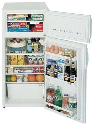 Summit CP-89 Slim Line Refrigerator, Freezer, 5.8 Cu Ft, Automatic defrost fresh food section and manual defrost freezer, Reversible door, Adjustable wire shelves, Full freezer shelf, Adjustable thermostat, 100% CFC free, U.L approved, 115 volt/ 60 hz (CP89 CP 89 CP/89 CP-89)