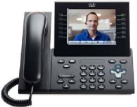 Cisco CP-9971-C-K9= Unified IP Phone 9971, Charcoal, Standard Handset, Spare; 5.6-inch (14 cm) graphical TFT color touchscreen display, 24-bit color depth, 640 x 480 effective pixel resolution, with backlight; 2 USB ports accelerate the usability of call handling and applications by enabling wired and wireless headsets; UPC 882658277559 (CP9971CK9= CP9971CK9 CP-9971C-K9= CP-9971-CK9= CP-9971-CK9=) 