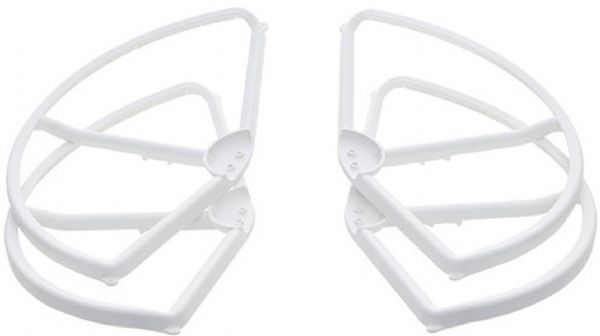 DJI CP.BX.000188 Prop Guard for Phantom 3 Professional / Advanced, 4 Pack; Adds Additional Element of Safety; Protects Propellers from Collisions; Fits Phantom 3 Only; Dimensions 9.3