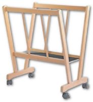 Cappelletto CPC70 Beechwood Print Rack; The base is easily washable with water and mild detergent; Casters make this print rack easy to handle and move holding up to 265 lbs; Easy assembly; Made of oiled, stain-resistant, seasoned beechwood; Set-up dimensions: 27.5" x 20" x 31.5"; Holds canvases and unframed prints up to 26" x32"; Made in Italy; UPC  8032679711873 (CAPPELLETTOCPC70 CAPPELLETTO CPC70 CPC 70 CAPPELLETTO-CPC70 CPC-70) 
