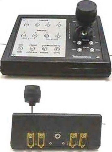 Telemetrics CP-ITV3-VC Three-Axis ITV Control Panel For the Canon VC-C4 and VC-C50 Pan/Tilt Video Cameras enhances function and value for Teleconferencing, Educational, and Security Applications, Four Pan/Tilt Camera Select Switches, Six Preset Shot Switches, Local/Remote Select (Daisy Chain only) (CPITV3VC CPITV3-VC CP-ITV3VC TELE-D001422A TELED001422A)