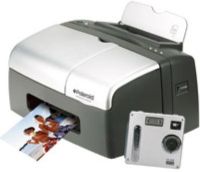 Polaroid CPM-300 Refurbished 3.2 Megapixel Digital Camera and 4" x 6" Photo Printer Bundle, Portable printer plugs in anywhere for quick 4” x 6” color photo printing – no PC required, Brilliant 35mm quality printing with color resolutions of up to 4800 x 1200 dpi, Fast print cycles print borderless 4” x 6” photos in as little as 38 seconds, Printer does not include ANY Toner (CPM300 CPM 300 CP-M300 CPM300-R) 
