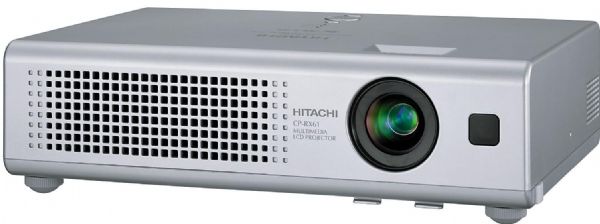Hitachi CP-RX61 LCD Projector, 1600 ANSI Lumens, Native Resolution 1024 x 768 XGA, Contrast Ratio 500:1, 5.1 lbs. (CPRX61 CP RX61)