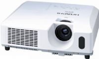 Hitachi CP-RX80 Multi Purpose LCD Projector, 2200 ANSI Lumens, Video Resolution 540 TV lines, RGB Resolution 1024 dots X 768 lines, Aspect Ratio Native 4:3/16:9 compatible, Lens manual zoom x 1.2, Throw Ratio (distance:width) 1.4 - 1.7:1, Contrast Ratio 500:1, Speaker Output 1W, Acoustic Noise Level 36 dB (29 dB in Eco Mode), 7 lbs, UPC 050585151635 (CPRX80 CP RX80 CPR-X80 CPRX-80) 