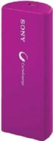 Sony CP-V3V Portable USB Charger, Violet, 3400mAh Battery capacity, Additional devices run time Up to 3-10 hours talk, Recharge1000 times, Output current 1.5A, Charging time 3.5 Hrs (AC) and 6 Hrs (USB), Micro USB Cable, Dimensions 38.8 x 99 x 19 mm, Weight Aprox. 84g, UPC 008562014725 (CPV3V CP V3V CP-V3-V CP-V3) 
