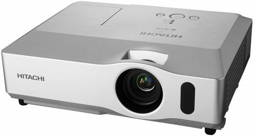 Hitachi CP-WX410 Business LCD Projector, 3,000 ANSI Lumens, Aspect Ratio Native 16:10/4:3 compatible, Lens F1.6 - 1.8, manual zoom x 1.2, Throw Ratio (distance:width) 1.5 - 1.8:1, Contrast Ratio 350:1, Native WXGA Resolution, 10 Watt Audio Output, 29dB (Whisper Mode), Security Bar & Transition Detector, 7.7 lbs., UPC 050585151475 (CPWX410 CP WX410 CPWX-410 CPW-X410)