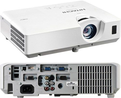 Hitachi CP-X3030WN Portable LCD Projector, XGA 1024 x 768 Native Resolution, 3LCD 3 Chip Technology, 3200 ANSI Lumens, 1074 Million Colors; Aspect Radio 4:3 Native and Compatible with 16:9 and 16:10; Contrast Ratio 4000:1 usingactive IRIS; Throw Ratio 1.5-1.8:1; 34