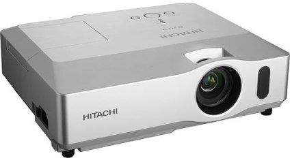 Hitachi CP-X417 LCD Projector, 1024 x 768 XGA Resolution, 3000 lumens Brightness, 400:1 Contrast Ratio, 16.7 million colors, 4:3, 16:9 Aspect Ratios, LCD Display Type, 540 TV lines Video Resolution, 220W UHB Lamp, 2000 hours Lamp Life, 7W-1 speaker Built-in Audio (CP-X417 CP X417 CPX417)
