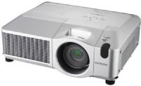 Hitachi CP-X615 Multimedia LCD Projector, Carbonite, 4,000 ANSI Lumens, Native XGA Resolution, 1000:1 Contract Ratio, Aspect Ratio Native 4:3/16:9 compatible, 16W speaker output, Side-Mounted High Performance Filter, 1 RGB input/1 BNC Input/1 RGB output, Lamp door on the top, 15.8 lbs., UPC 050585151369, Replaced CP-X605 CPX605 (CPX615 CP X615 CPX-615 CPX 615) 