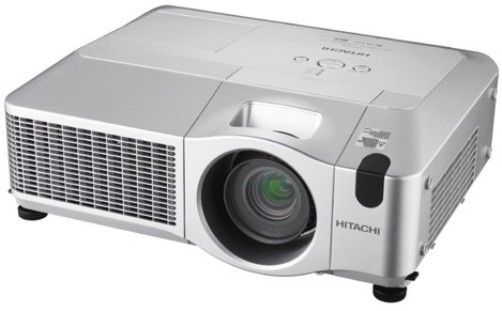 Hitachi CP-X615W Line-Up LCD Projector, 4000 ANSI Lumens, 1000:1 Contract Ratio, Aspect Ratio Native 4:3/16:9 compatible, Lens F1.7 - 1.9, manual zoom x 1.2, Throw Ratio (distance:width) 1.5 - 1.8:1, 16W speaker output, Instant On/Off, 29 dB (Whisper Mode), RGB Resolution 1024 Dots X 768 Lines, 15.8 lbs. (CPX615W CP X615W CP-X615 CPX615 CPX-615W)