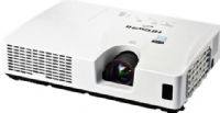 Hitachi CP-X8 LCD Projector, 2700 ANSI lumens Image Brightness, 500:1 Image Contrast Ratio, 1.3 - 1.5:1 Throw Ratio, 1024 x 768 XGA Resolution, 4:3 Native Aspect Ratio, 786,432 pixels Display Format, 16.7 million colors Support, 120 V Hz x 106 H kHz Max Sync Rate, 200 Watt Lamp Type UHP, 3000 hours Typical mode / 4000 hours economic mode Lamp Life Cycle, Keystone correction Controls / Adjustments (CPX8 CP-X8 CP X8) 