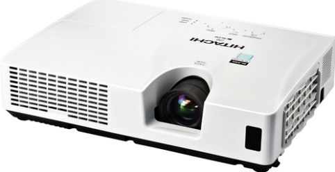 Hitachi CP-X8 LCD Projector, 2700 ANSI lumens Image Brightness, 500:1 Image Contrast Ratio, 1.3 - 1.5:1 Throw Ratio, 1024 x 768 XGA Resolution, 4:3 Native Aspect Ratio, 786,432 pixels Display Format, 16.7 million colors Support, 120 V Hz x 106 H kHz Max Sync Rate, 200 Watt Lamp Type UHP, 3000 hours Typical mode / 4000 hours economic mode Lamp Life Cycle, Keystone correction Controls / Adjustments (CPX8 CP-X8 CP X8)