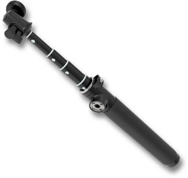 DJI CP.ZM.000227 Extension Stick for Osmo; For Osmo, Osmo+, Osmo Mobile/Pro/Raw; Elevate the Camera; Use as a Selfie Stick; Extendable,Telescoping Design; Articulating Ball Head; Rosette for Accessory Mounting; 1/4