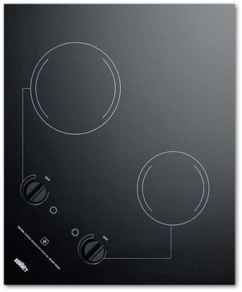 Summit CR2B223G Electric Smoothtop Style Cooktop 22