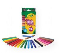 Crayola 68-2324 Woodless Color Sticks Pencil 24-Color Set; All color, no wood; Lasts four times longer than standard length Crayola colored pencils! Create thin lines or broad strokes; Looks great on colored paper; Non-toxic; Shipping Weight 0.56 lb; Shipping Dimensions 7.38 x 4.00 x 0.88 inches; UPC 071662523244 (CRAYOLA682324 CRAYOLA-682324 CRAYOLACRAYOLA-682324 DRAWING SKETCHING) 