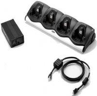 Zebra Technologies CRD9101-411CES Model 4-Slot Charge Kit, 4 Slot Charge Cradle, Charge up to 4 devices, Includes Cable and Power Supply, Designed for MC9190, UPC 5052184004911, Weight 1.5 lbs (CRD9101411CES CRD9101 411CES CRD9101-411CES) 