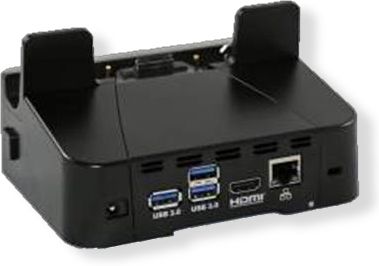 Zebra Technologies CRD-ET5X-1SCOM1R Model 1-Slot Docking Station with Rugged Adapter, Compatible with ET50 and ET55 Mobile Computers, Ports: HDMI, Ethernet, USB 3.0, Power supply and DC line cord not included, UPC 800953969535, Weight 1 lbs (CRD-ET5X-1SCOM1R CRD-ET5X1SCOM1R CRDET5X-1SCOM1R CRDET5X1SCOM1R)