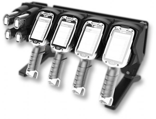 Zebra Technologies CRD-TC8X-5SC4BC-01 Model TC8X Charging Cradle, Designed for TC8X Mobile Computers, Charges up to 5 Mobile Computers and 4 Spare Batteries Simultaneously, Weight 2 lbs, UPC 800953749694 (CRD-TC8X-5SC4BC-01 CRD-TC8X-5SC4BC01 CRD-TC8X5SC4BC-01 CRDTC8X-5SC4BC-01 ZEBRA-CRD-TC8X-5SC4BC-01)