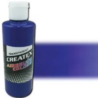 Createx 5106-04 Airbrush Paint, 4oz, Brite Blue; Made with light-fast pigments and durable resins; Works on fabric, wood, leather, canvas, plastics, aluminum, metals, ceramics, poster board, brick, plaster, latex, glass, and more; Colors are water-based, non-toxic, and meet ASTM D4236 standards; Dimensions 2.75" x 2.75" x 5.00"; Weight 0.5 lbs; UPC 717893451061 (CREATEX510604 CREATEX 5106-04 ALVIN AIRBRUSH BRITE BLUE) 