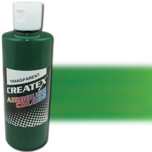 Createx 5109-04 Airbrush Paint, 4oz, Brite Green; Made with light-fast pigments and durable resins; Works on fabric, wood, leather, canvas, plastics, aluminum, metals, ceramics, poster board, brick, plaster, latex, glass, and more; Colors are water-based, non-toxic, and meet ASTM D4236 standards; Dimensions 2.75