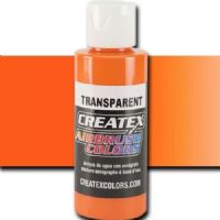 Createx 5119 Createx Orange Transparent Airbrush Color, 2oz; Made with light-fast pigments and durable resins; Works on fabric, wood, leather, canvas, plastics, aluminum, metals, ceramics, poster board, brick, plaster, latex, glass, and more; Colors are water-based, non-toxic, and meet ASTM D4236 standards; Professional Grade Airbrush Colors of the Highest Quality; UPC 717893251190 (CREATEX5119 CREATEX 5119 ALVIN 5119-02 25308-4513 TRANSPARENT ORANGE 2oz) 