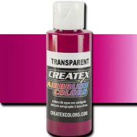Createx 5122 Createx Fuchsia Transparent Airbrush Color, 2oz; Made with light-fast pigments and durable resins; Works on fabric, wood, leather, canvas, plastics, aluminum, metals, ceramics, poster board, brick, plaster, latex, glass, and more; Colors are water-based, non-toxic, and meet ASTM D4236 standards; Professional Grade Airbrush Colors of the Highest Quality; UPC 717893251227 (CREATEX5122 CREATEX 5122 ALVIN 5122-02 25308-6133 TRANSPARENT FUCHSIA 2oz) 