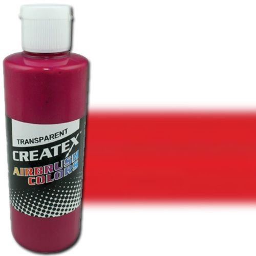 Createx 5122-04 Airbrush Paint, 4oz, Fuchsia; Made with light-fast pigments and durable resins; Works on fabric, wood, leather, canvas, plastics, aluminum, metals, ceramics, poster board, brick, plaster, latex, glass, and more; Colors are water-based, non-toxic, and meet ASTM D4236 standards; Dimensions 2.75