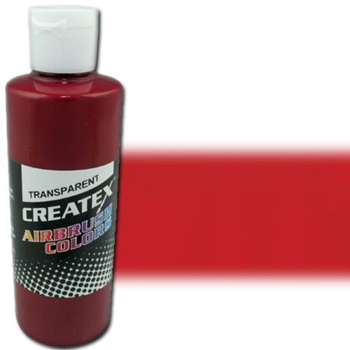Createx 5123-04 Airbrush Paint, 4oz, Burgundy; Made with light-fast pigments and durable resins; Works on fabric, wood, leather, canvas, plastics, aluminum, metals, ceramics, poster board, brick, plaster, latex, glass, and more; Colors are water-based, non-toxic, and meet ASTM D4236 standards; Dimensions 2.75
