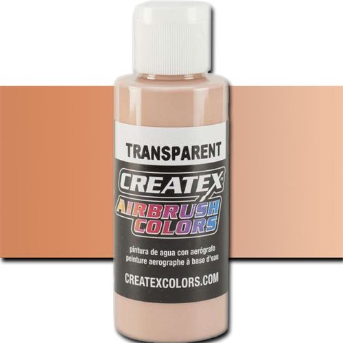 Createx 5125 Createx Peach Transparent Airbrush Color, 2oz; Made with light-fast pigments and durable resins; Works on fabric, wood, leather, canvas, plastics, aluminum, metals, ceramics, poster board, brick, plaster, latex, glass, and more; Colors are water-based, non-toxic, and meet ASTM D4236 standards; Professional Grade Airbrush Colors of the Highest Quality; UPC 717893251258 (CREATEX5125 CREATEX 5125 ALVIN 5125-02 25308-3713 TRANSPARENT PEACH 2oz)