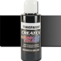 Createx 5132 Createx Black Transparent Airbrush Color, 2oz; Made with light-fast pigments and durable resins; Works on fabric, wood, leather, canvas, plastics, aluminum, metals, ceramics, poster board, brick, plaster, latex, glass, and more; Colors are water-based, non-toxic, and meet ASTM D4236 standards; Professional Grade Airbrush Colors of the Highest Quality; UPC 717893251326 (CREATEX5132 CREATEX 5132 ALVIN 5132-02 25308-2013 TRANSPARENT BLACK 2oz) 
