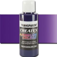 Createx 5135 Createx Purple Transparent Airbrush Color, 2oz; Made with light-fast pigments and durable resins; Works on fabric, wood, leather, canvas, plastics, aluminum, metals, ceramics, poster board, brick, plaster, latex, glass, and more; Colors are water-based, non-toxic, and meet ASTM D4236 standards; Professional Grade Airbrush Colors of the Highest Quality; UPC 717893251357 (CREATEX5135 CREATEX 5135 ALVIN 5135-02 25308-6013 TRANSPARENT PURPLE 2oz) 