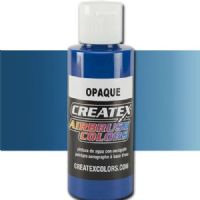 Createx 5201 Createx Blue Opaque Airbrush Color, 2oz; Made with light-fast pigments and durable resins; Works on fabric, wood, leather, canvas, plastics, aluminum, metals, ceramics, poster board, brick, plaster, latex, glass, and more; Colors are water-based, non-toxic, and meet ASTM D4236 standards; Professional Grade Airbrush Colors of the Highest Quality; UPC 717893252019 (CREATEX5201 CREATEX 5201 ALVIN 5201-02 25308-5103 OPAQUE BLUE 2oz) 