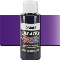 Createx 5202 Createx Purple Opaque Airbrush Color, 2oz; Made with light-fast pigments and durable resins; Works on fabric, wood, leather, canvas, plastics, aluminum, metals, ceramics, poster board, brick, plaster, latex, glass, and more; Colors are water-based, non-toxic, and meet ASTM D4236 standards; Professional Grade Airbrush Colors of the Highest Quality; UPC 717893252026 (CREATEX5202 CREATEX 5202 ALVIN 5202-02 25308-6003 OPAQUE PURPLE 2oz) 