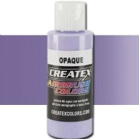 Createx 5203 Createx Lilac Opaque Airbrush Color, 2oz; Made with light-fast pigments and durable resins; Works on fabric, wood, leather, canvas, plastics, aluminum, metals, ceramics, poster board, brick, plaster, latex, glass, and more; Colors are water-based, non-toxic, and meet ASTM D4236 standards; Professional Grade Airbrush Colors of the Highest Quality; UPC 717893252033 (CREATEX5203 CREATEX 5203 ALVIN 5203-02 25308-6033 OPAQUE LILAC 2oz) 