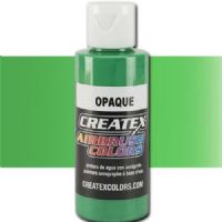 Createx 5205 Createx Light Green Opaque Airbrush Color, 2oz; Made with light-fast pigments and durable resins; Works on fabric, wood, leather, canvas, plastics, aluminum, metals, ceramics, poster board, brick, plaster, latex, glass, and more; Colors are water-based, non-toxic, and meet ASTM D4236 standards; Professional Grade Airbrush Colors of the Highest Quality; UPC 717893252057 (CREATEX5205 CREATEX 5205 ALVIN 5205-02 25308-7903 OPAQUE LIGHT GREEN 2oz) 