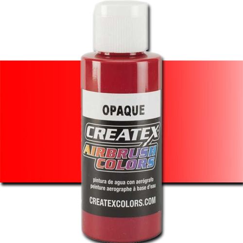 Createx 5210 Createx Red Opaque Airbrush Color, 2oz; Made with light-fast pigments and durable resins; Works on fabric, wood, leather, canvas, plastics, aluminum, metals, ceramics, poster board, brick, plaster, latex, glass, and more; Colors are water-based, non-toxic, and meet ASTM D4236 standards; Professional Grade Airbrush Colors of the Highest Quality; UPC 717893252101 (CREATEX5210 CREATEX 5210 ALVIN 5210-02 25308-3103 OPAQUE RED 2oz)